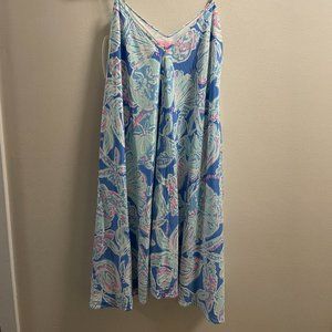 Lilly Pulitzer Neon Shell Mini Dress